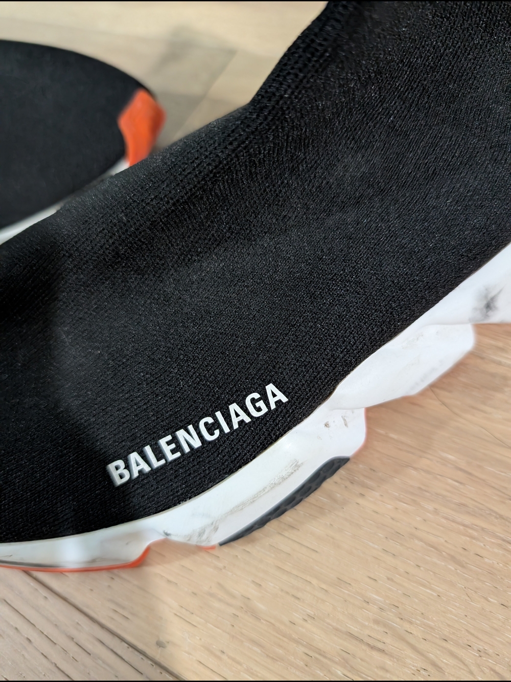 Balenciaga Boots Orange-Soled View 6